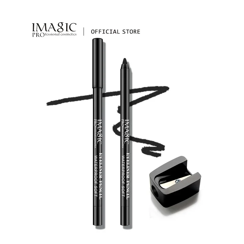 IMAGIC Eyeliner Pen Lasting Not Blooming Not Easy To Decolorize Cosmetics Tools Black/White