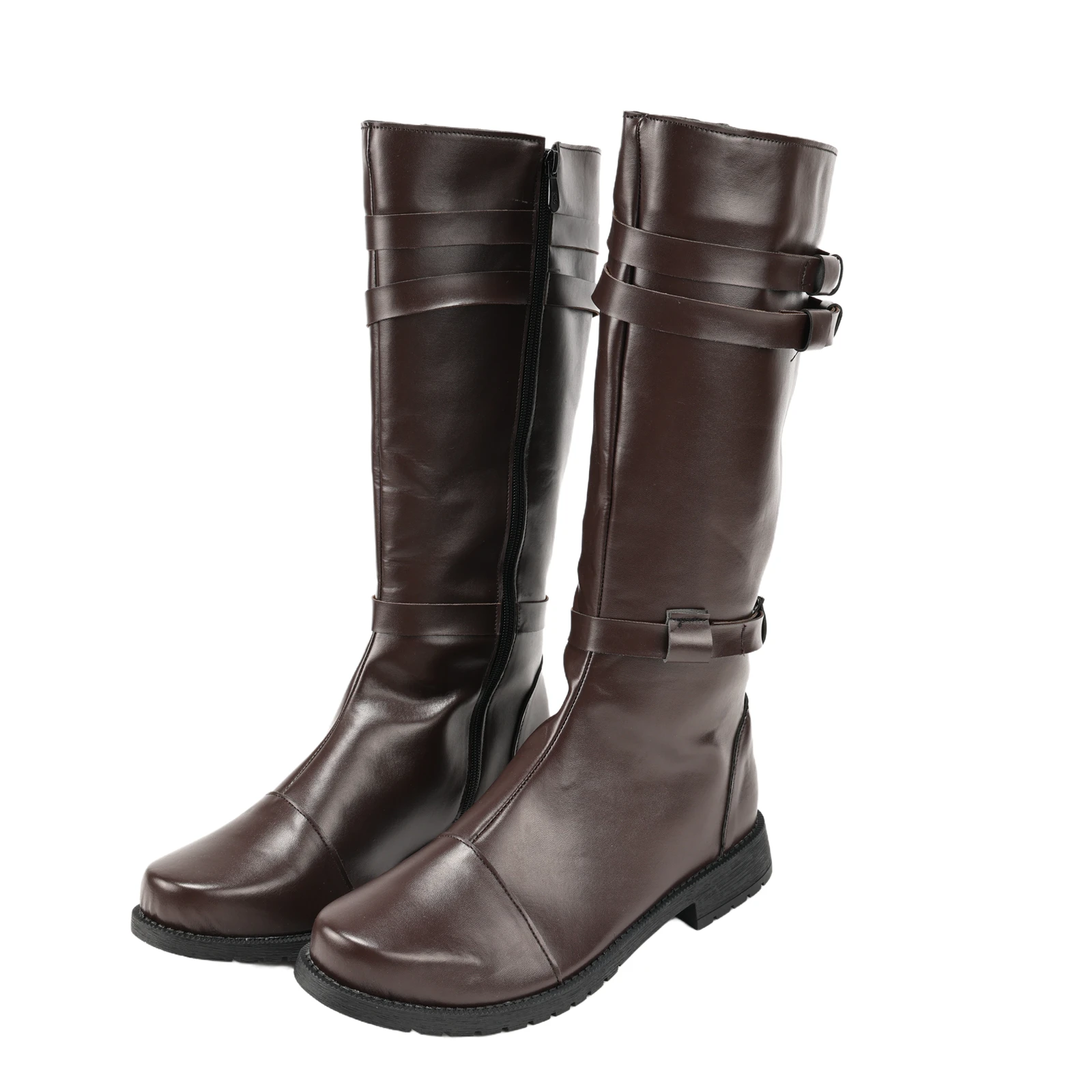Men's Space Combat Boots, Jedi Knight Style Shoes, Halloween Cosplay Costume Accessories for Stage Party