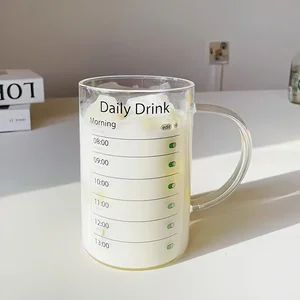 1 قطعة 1 لتر كوب زجاجي عالي البورسليكات مع غطاء وقش كوب ماء كبير السعة أكواب قهوة مثلجة أكواب شرب هدايا أفضل 6 مزهريات زجاجية كبيرة مبيعا - رقم 4