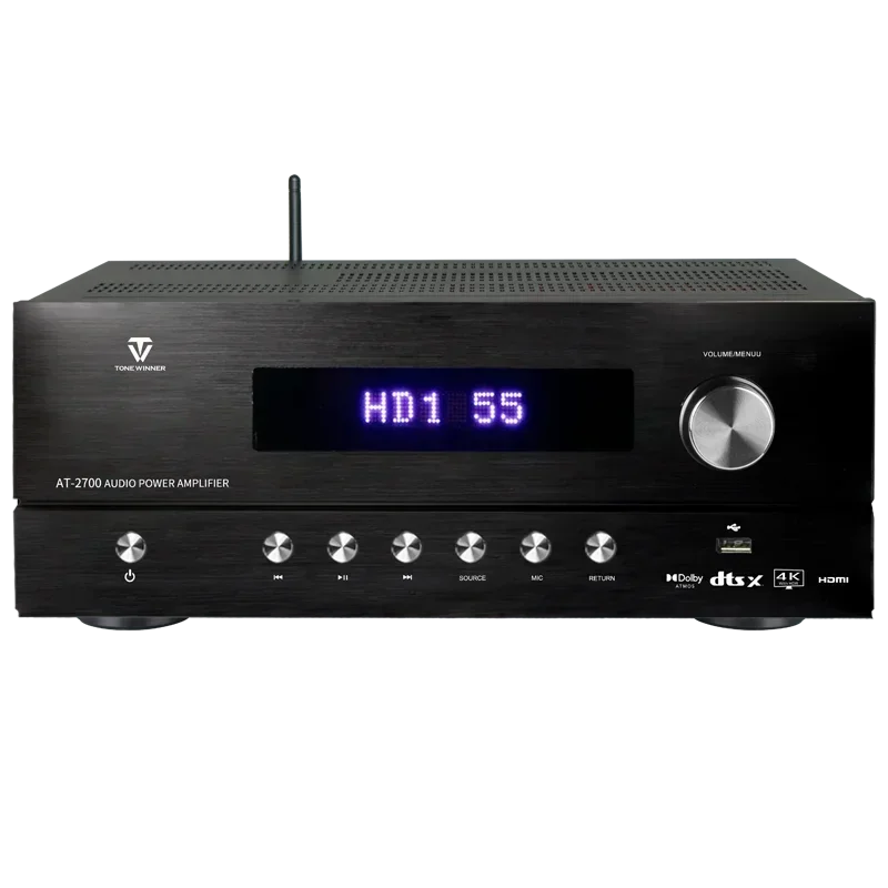 

2026 Premium Tonewinner 5.1.2 channels dolby atmos DTS:X decoding AV receiver for bluetooth transmission