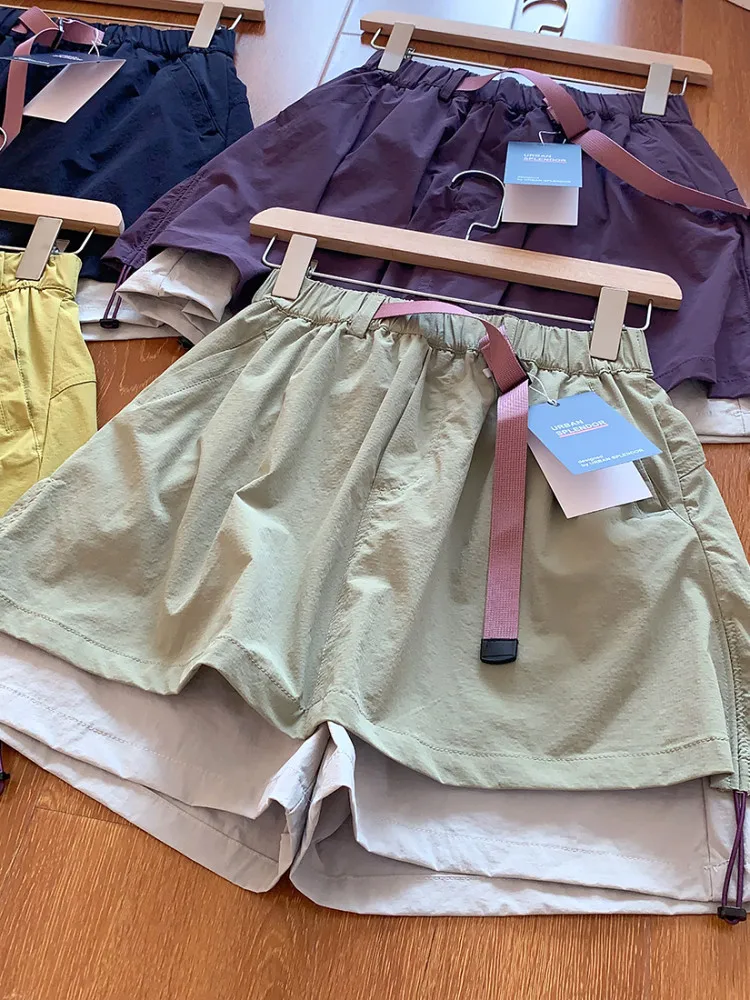 

Outdoor Sports Light Weight Breathable Qui Dry A-Line Skirt orts Anti-Light Loose Fit Casual Summer orts Skirt