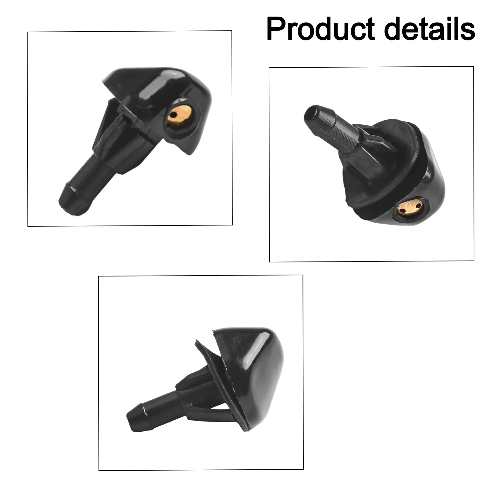 

Форсунка Омыватель Форсунка Струйный сад Крытый офис Замена лобового стекла Прямая замена Простая установка Пластик