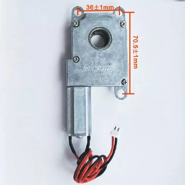 Original 190 Fully Automatic Smart Fingerprint Password Door Lock Motor Flat Hole Reversible Knob Gear Motor