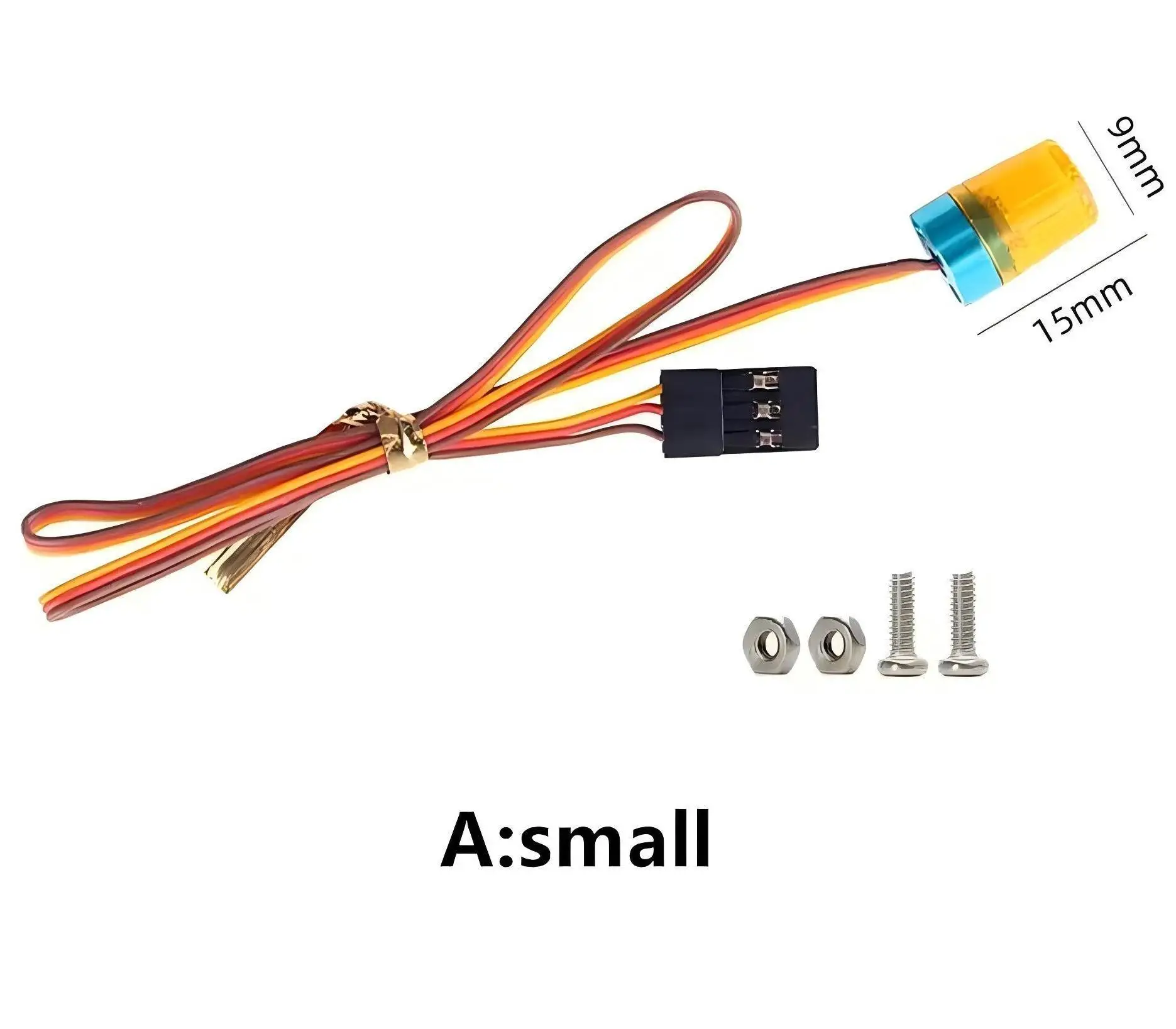 LED Police Flashing Beacon Light Bar Multi-function Alarm Lamp For 1/14 Tamiya 1/10 RC Crawler Truck Upgrade Parts Accessories