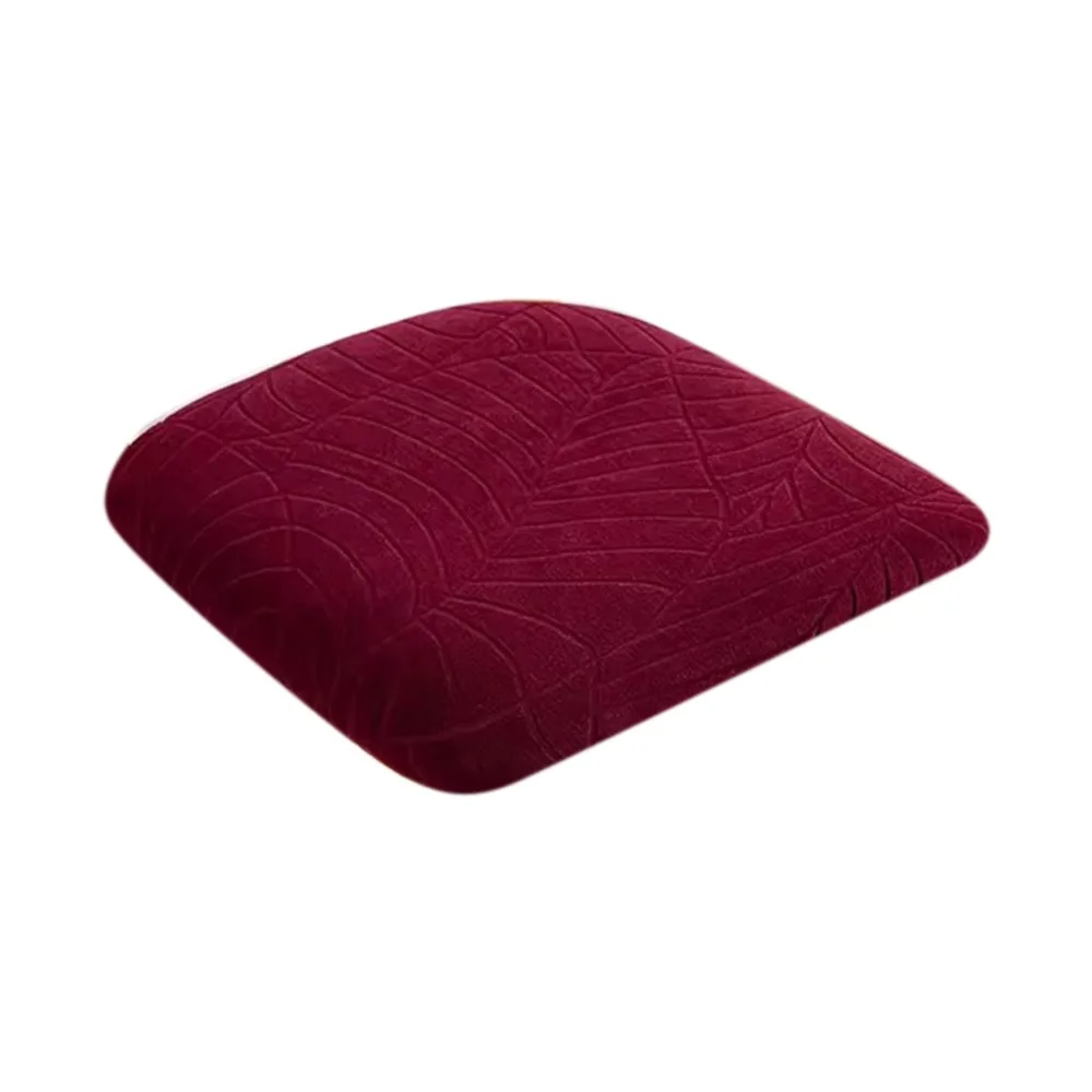 Waterproof Chair Seat Cover Washable Removable Jacquard Chair Sleeve Stretch Anti-dirty Without Backrest Chair Protector