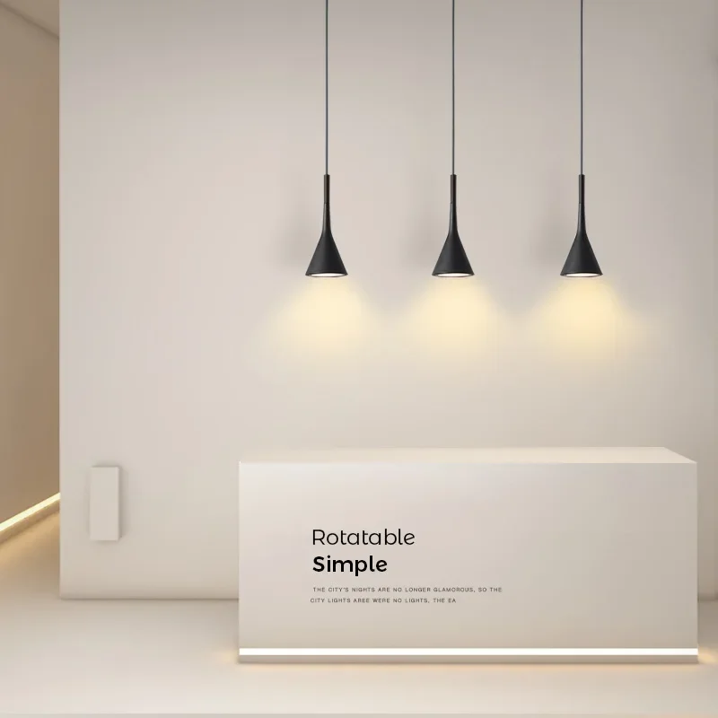 Modern Hanging Ceiling Lamps Wood Aluminium E27 Pendant Light for Dining Room Table Bedside Kitchen Black Decoration Lighting image 3