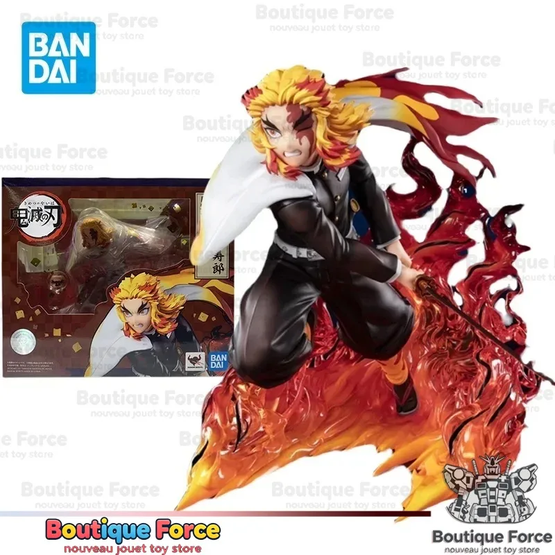 

Bandai Demon Slayer Rengoku Kyoujurou Figuarts Zero Action Figure Anime Collectible Toy Model for Adults Kids Gift Official