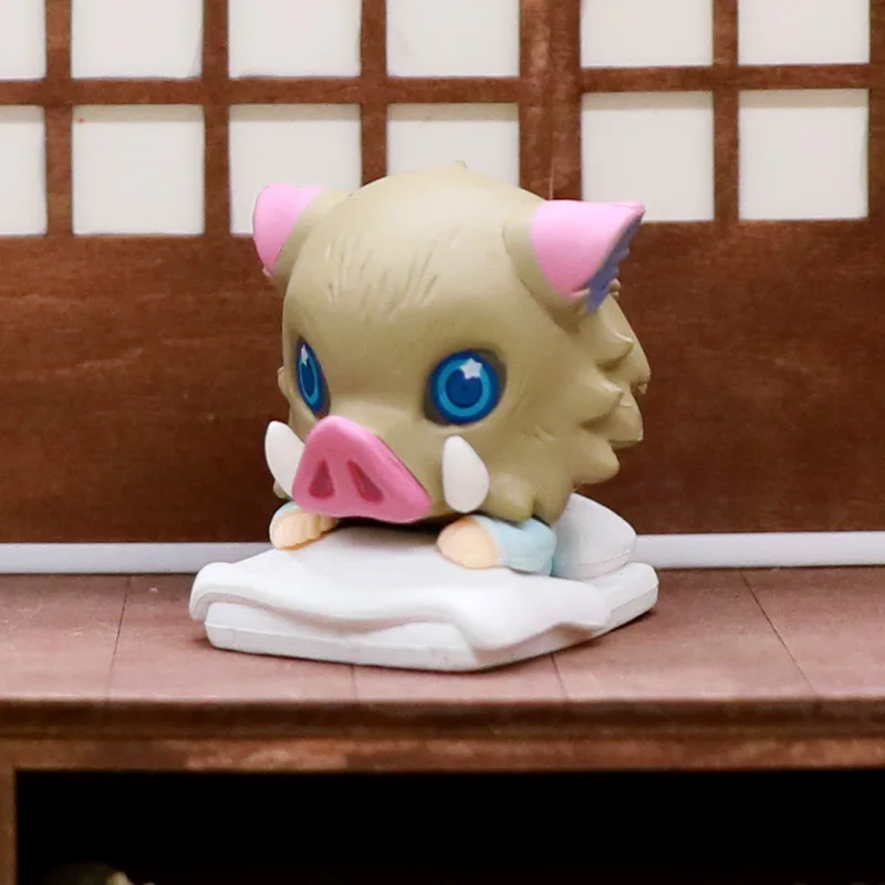 شيطان القاتل شينازوجاوا سانيمي كانروجي ميتسوري النوم النمذجة غاشابون شخصيات كرتونية سطح المكتب زخرفة عمل نموذج لجسم اللعب #4