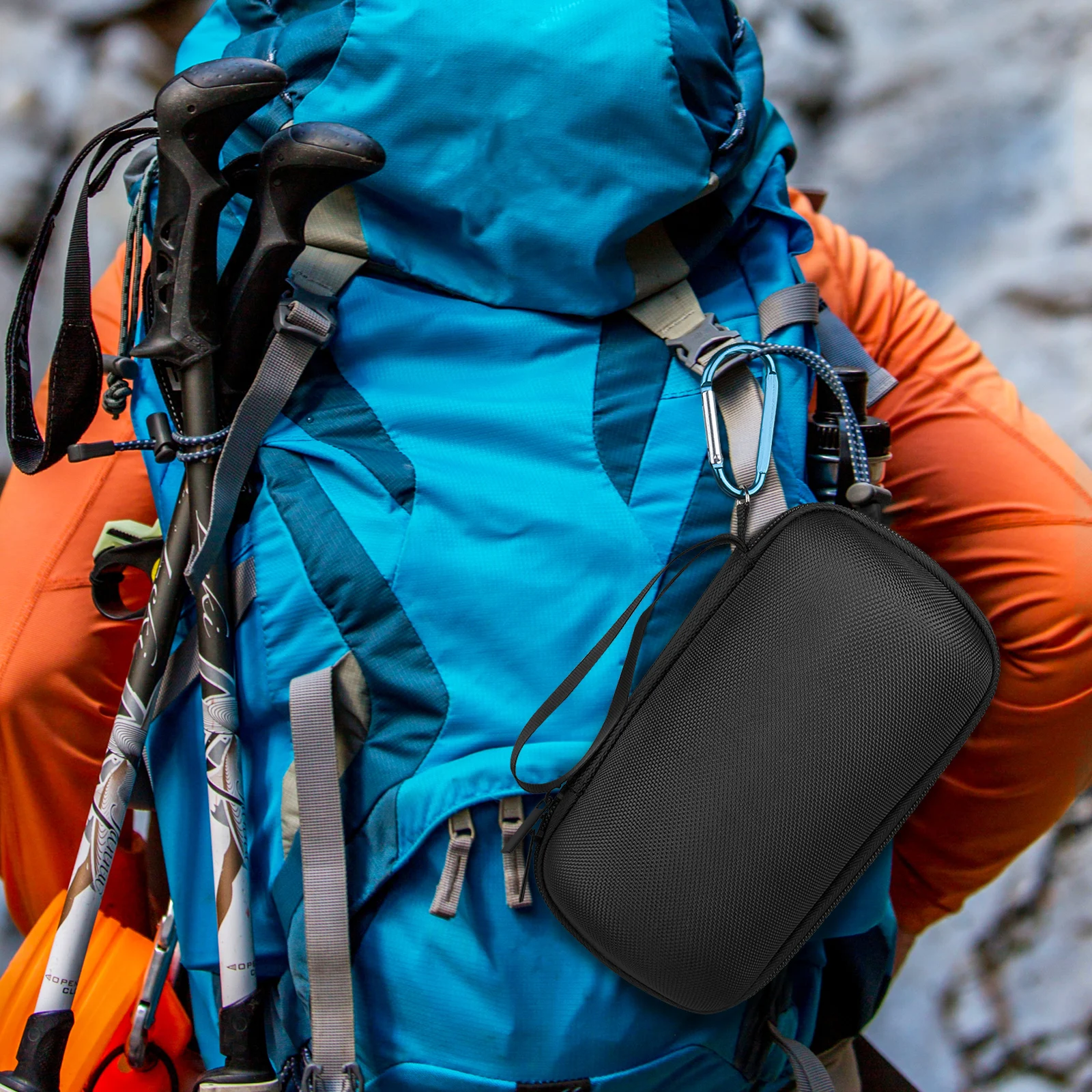 Geekria casing penutup Speaker cangkang keras kompatibel dengan Ultimate Ears Wonderboom 3, 2 casing Speaker Bluetooth