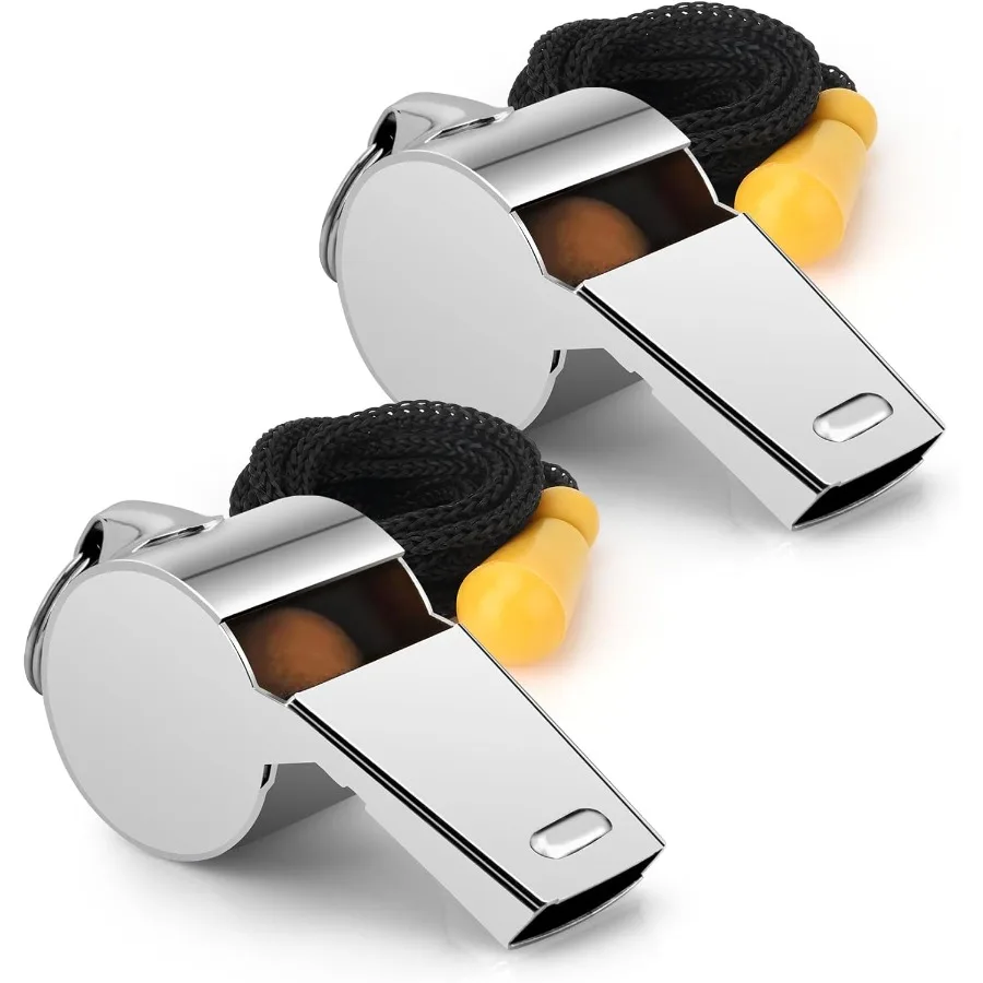 صافرة صافرة للمدربين صفارات رياضية للبالغين المدربين صفارات مع الحبل كرة القدم صافرة بصوت عال هش صافرة Em #1