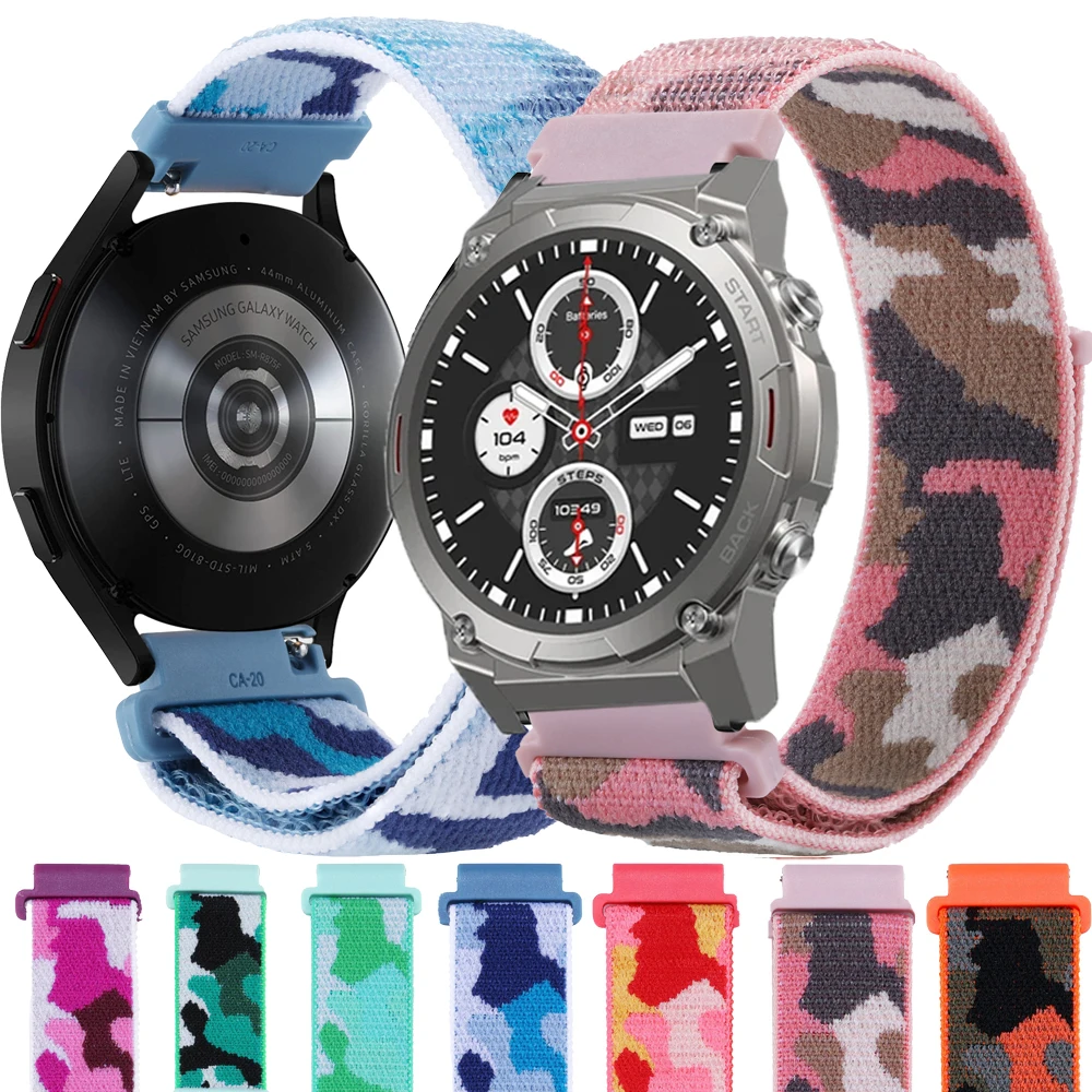 Нейлоновый ремешок для Zeblaze Vibe 7/Pro/Lite Stratos 2/3 GTR 2/3 Pro, спортивный браслет для Zeblaze Beyond 2/3 Pro Btalk 2 22 мм