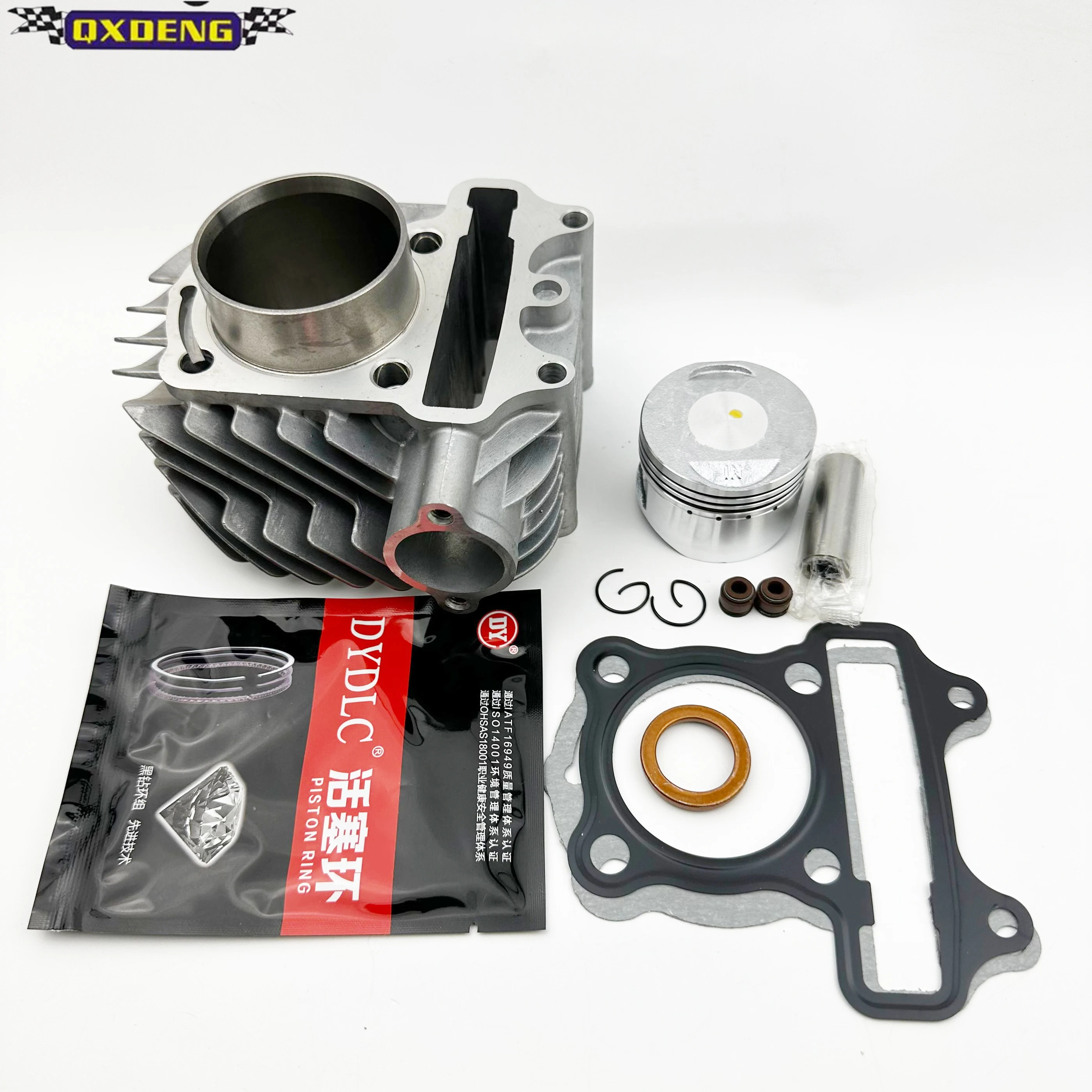 Motorcycle Cylinder Kit 52.4 mm pin 15mm Honda Princess Elite 125 Elite 125cc KVJ KYS KCW 2012 2013 2014