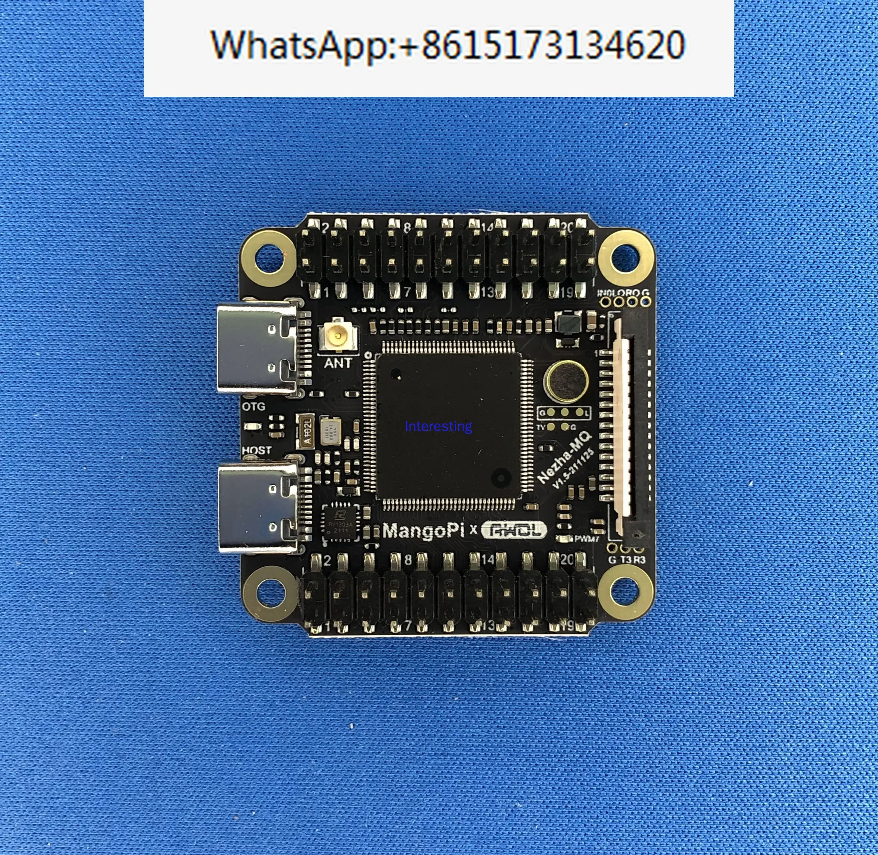 MR-R Mango Pie Nezha MQ MangoPi Sparrow Quanzhi D1s F133 D1 Placa de desarrollo RISCV