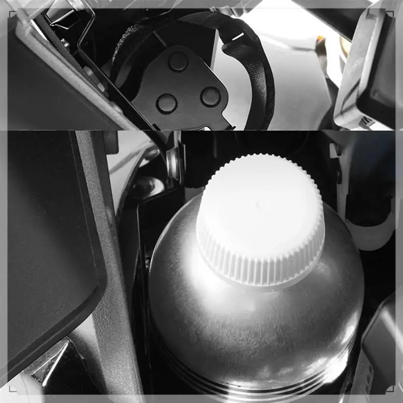 Soporte para botella de agua y bebidas para motocicleta, soporte de reserva de combustible para BMW R 1250 GS Adventur R 1200 GS LC Adv, piezas