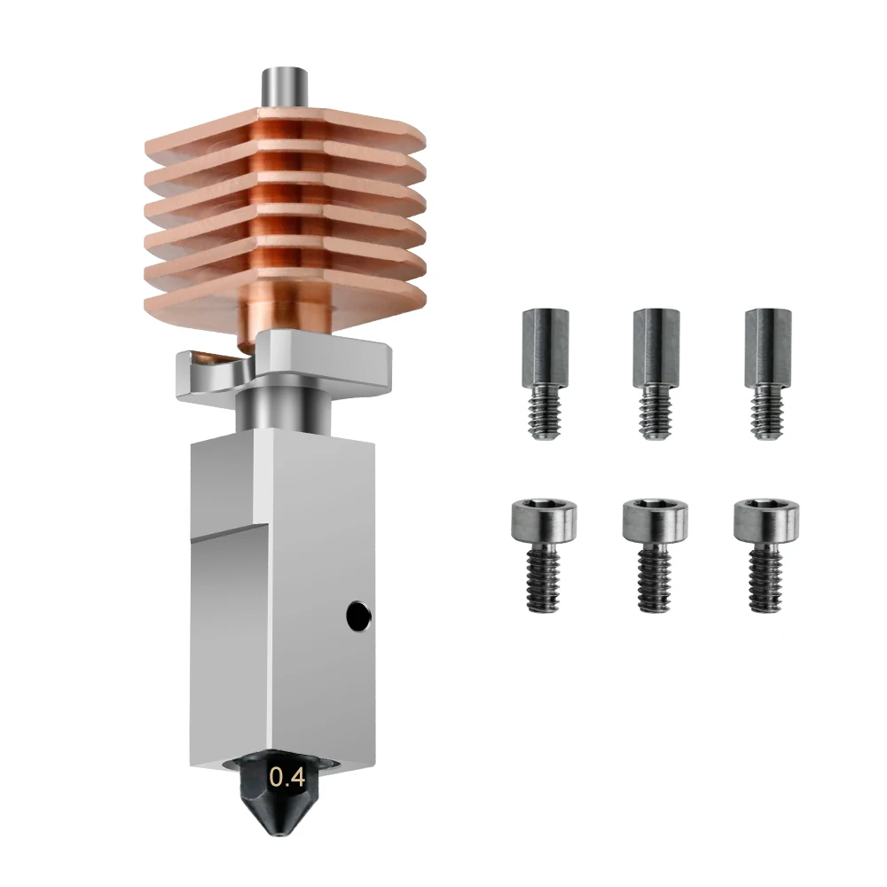 YUNSN 3D Für BambuLab P1S P1P X1 X1C Upgrade Hotend Kit Kühlkörper Throat TZ V3.0 Düse Druckkopf Thermistor 3D Drucker Zubehör 5
