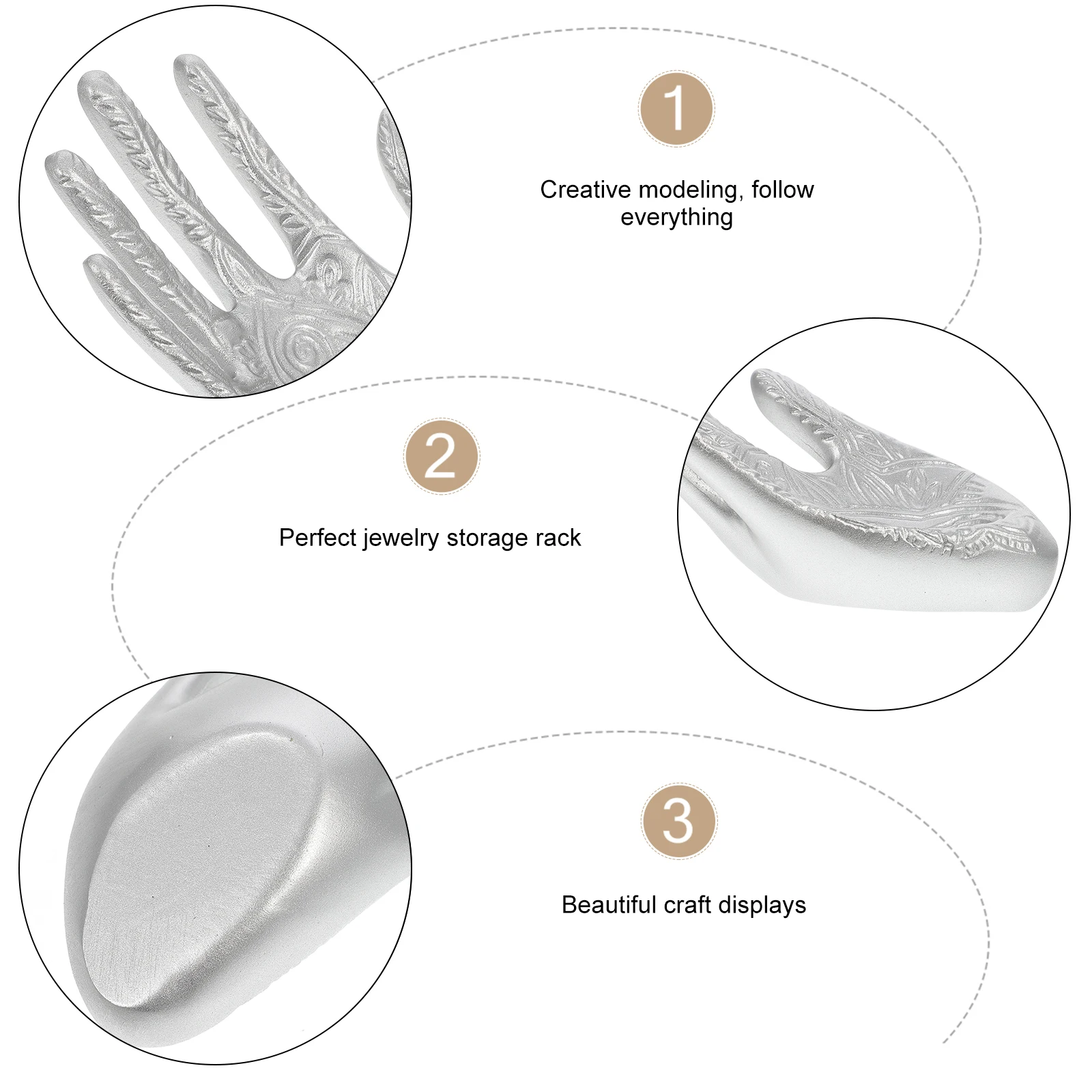 

Кольцо из смолы, поддержка ювелирных изделий, небразивные столешницы для домашнего магазина, торговые шоу, манекен, держатель для колец H