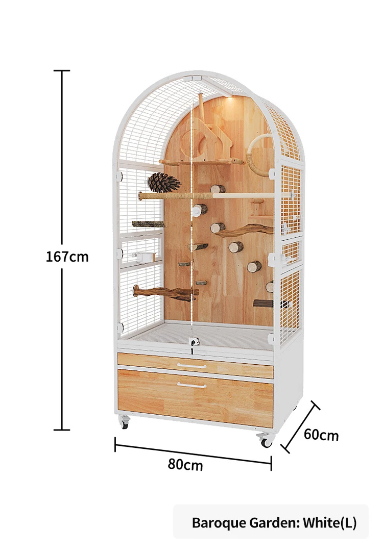 Removable Low Price Bird Feeder Multi-bird Keeping Cage Bird Pet Hotel Indoor Cage
