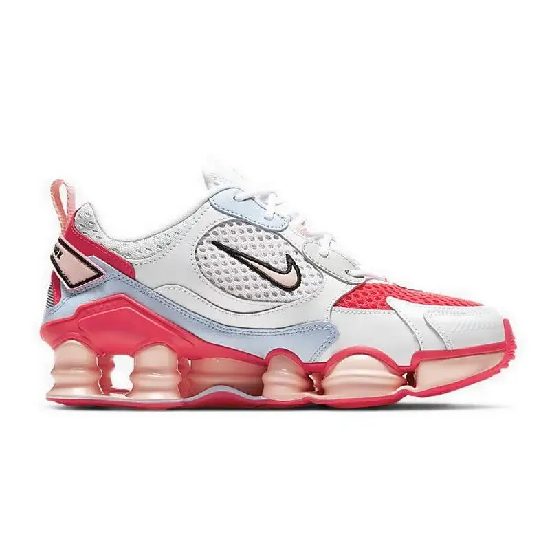  Nike Shox TL Nova White Laser Crimson Women's Sneakers shoes CV3602-101 With Original Box