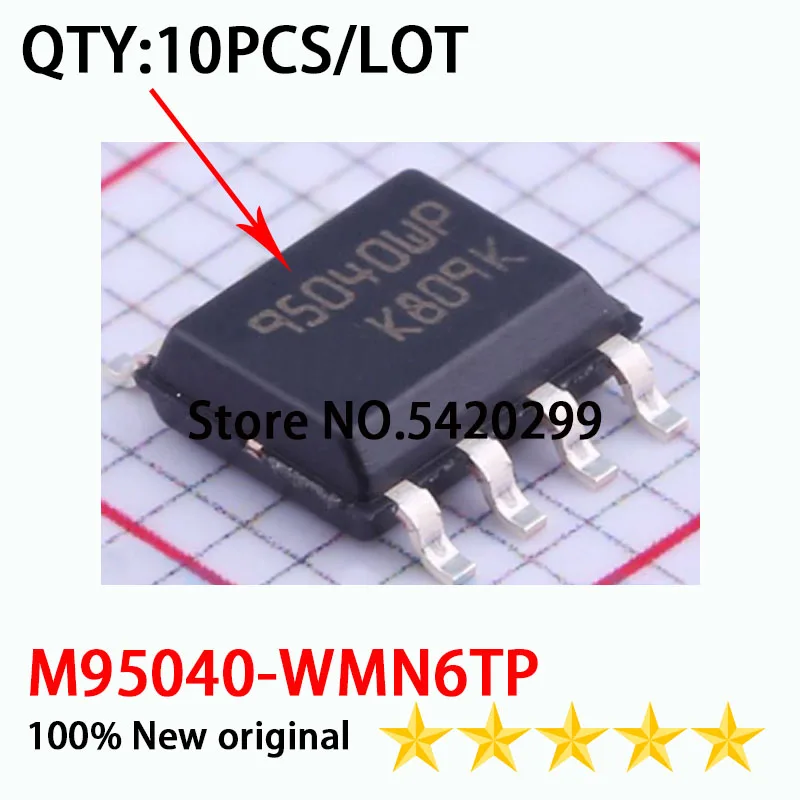 

M95040-WMN6 95040WP M95040-WMN6TP SOP8 новый оригинальный 10 шт./партия