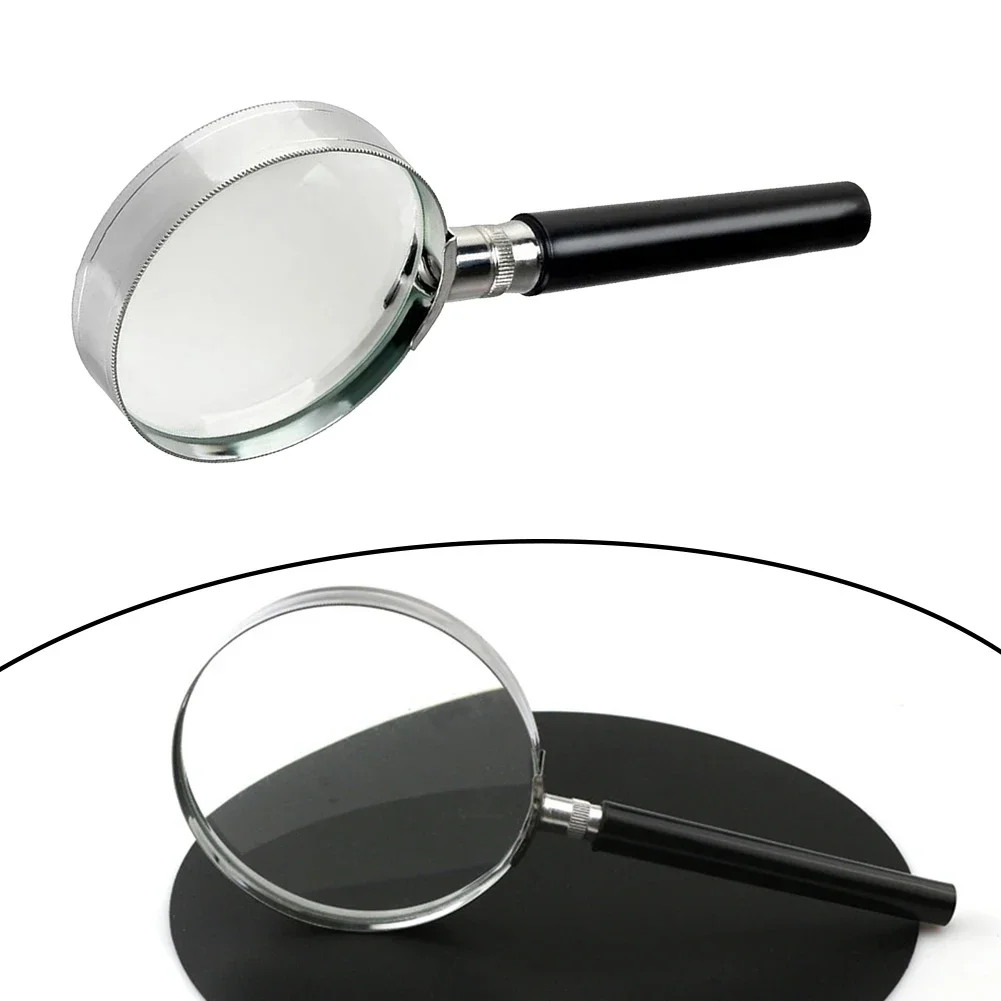 Compact Magnifier 5X Magnification Close Inspection 100mm Lens 75mm Lens 90mm Lens High-quality Metal Lightweight Design