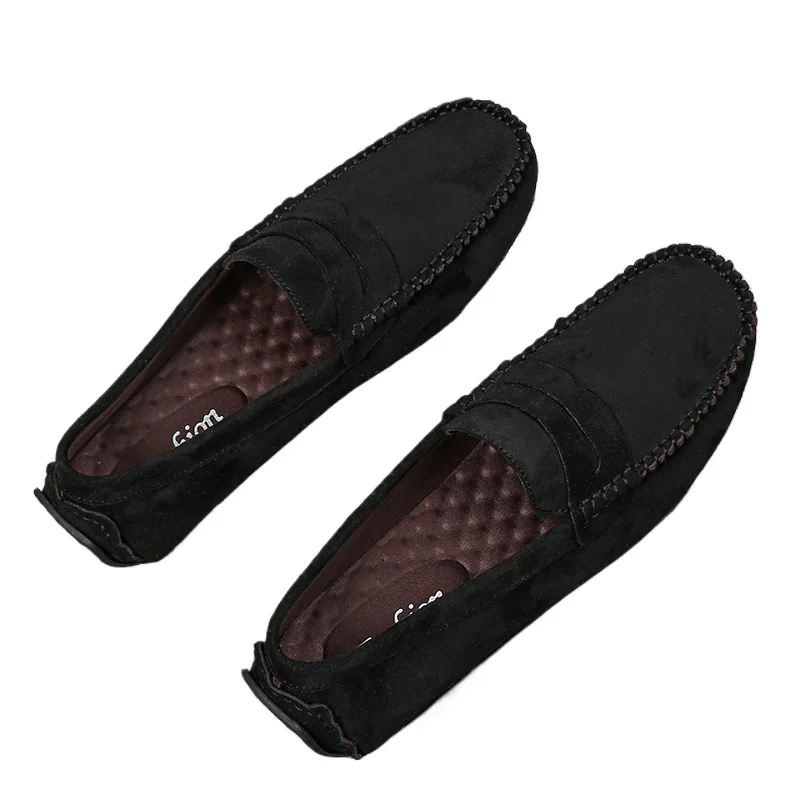 

Fashion Lightweight Suede Men Casual Shoes Lazy Shoes Male Breathable Slip-on Mens Driving Shoes Comfortable Loafers Moccasins