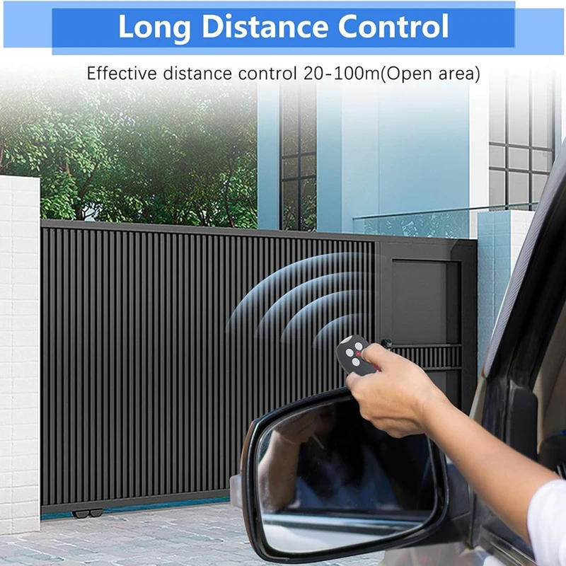 BAAY 433,92 Mhz abridor de puerta de garaje, 2 uds Control remoto de puerta de garaje para Ditec GOL4, BIXLG4, BIXLP2, transmisor de mano