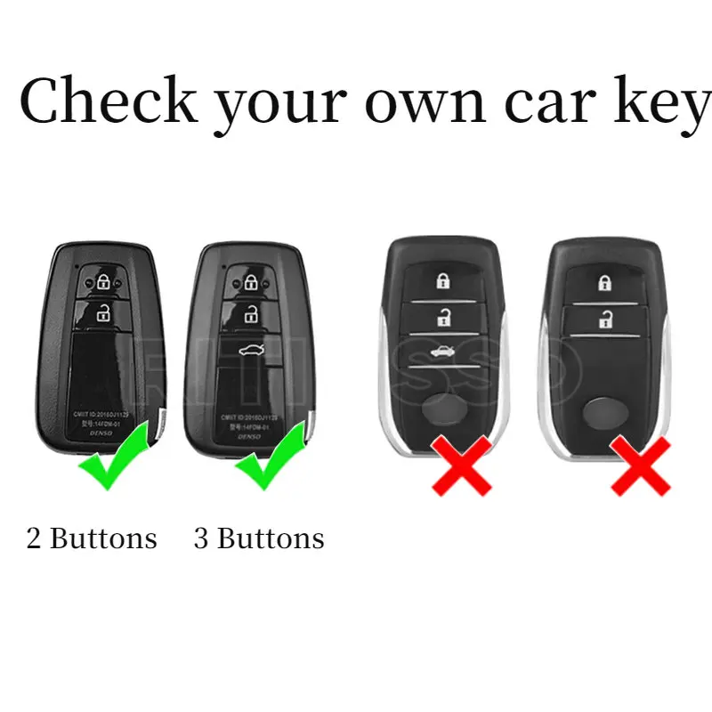 Car Key Case Protector Soft TPU Key Shell Cover Auto Accessories For Toyota Prius Camry Corolla C-HR CHR RAV4 Prado 2018 2022