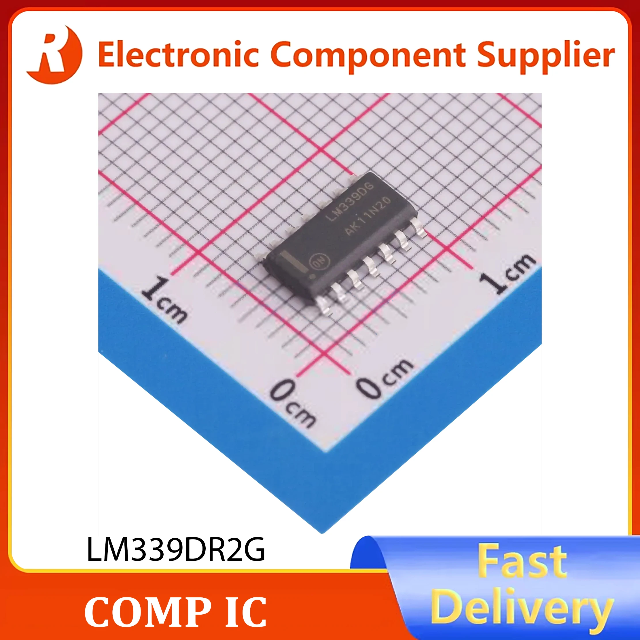 10PCS LM339DR2G SOI…