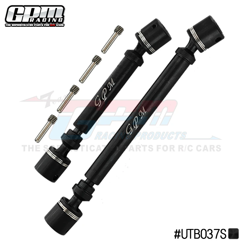 

GPM Medium Carbon Steel Front Rear CVD Drive Shaft For AXIAL 1/18 UTB18 Capra