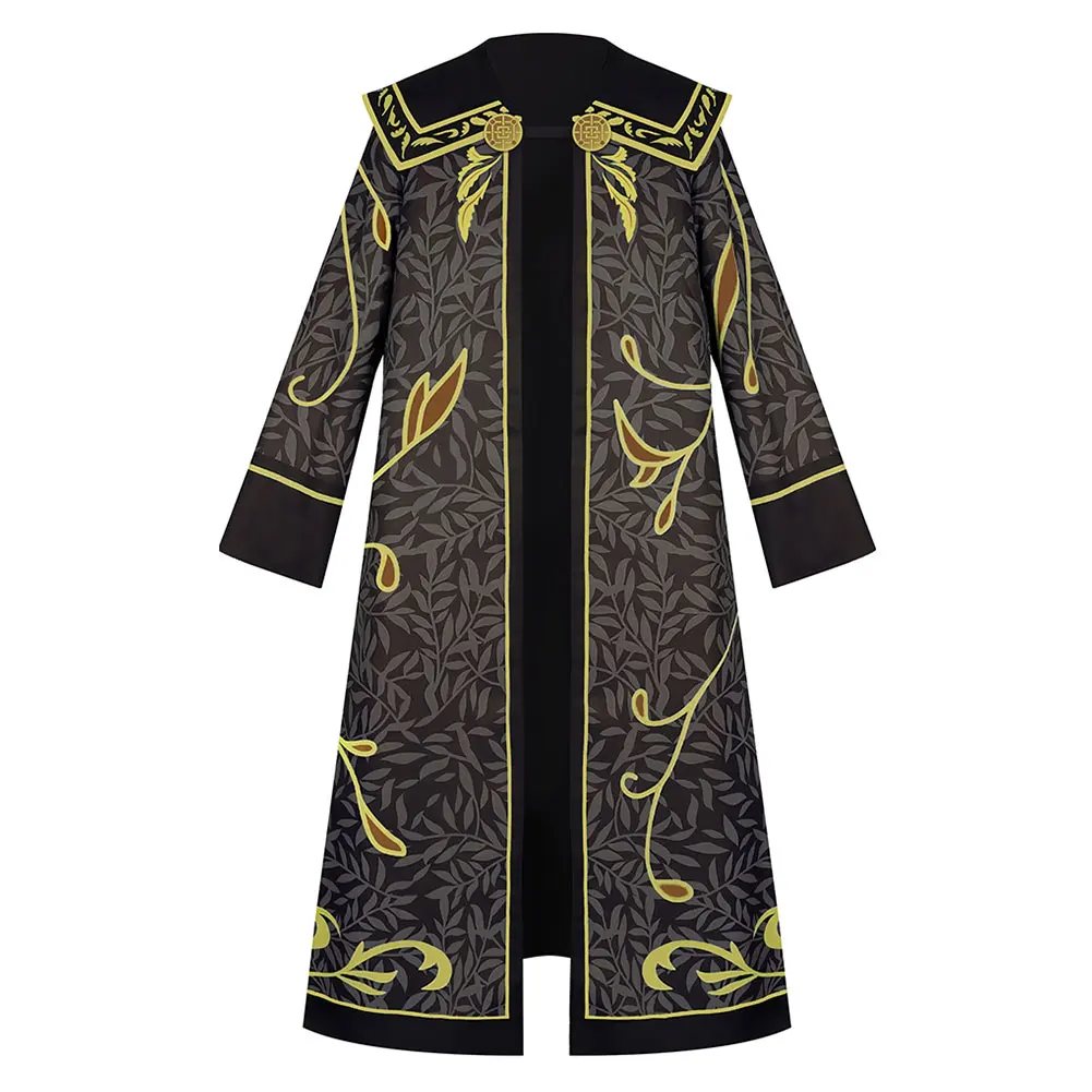 Magician Cosplay Graduation Robe Men Costume Game Legacy Roleplay Man Woman Fancy Dress Halloween Party Role Playing Cloak