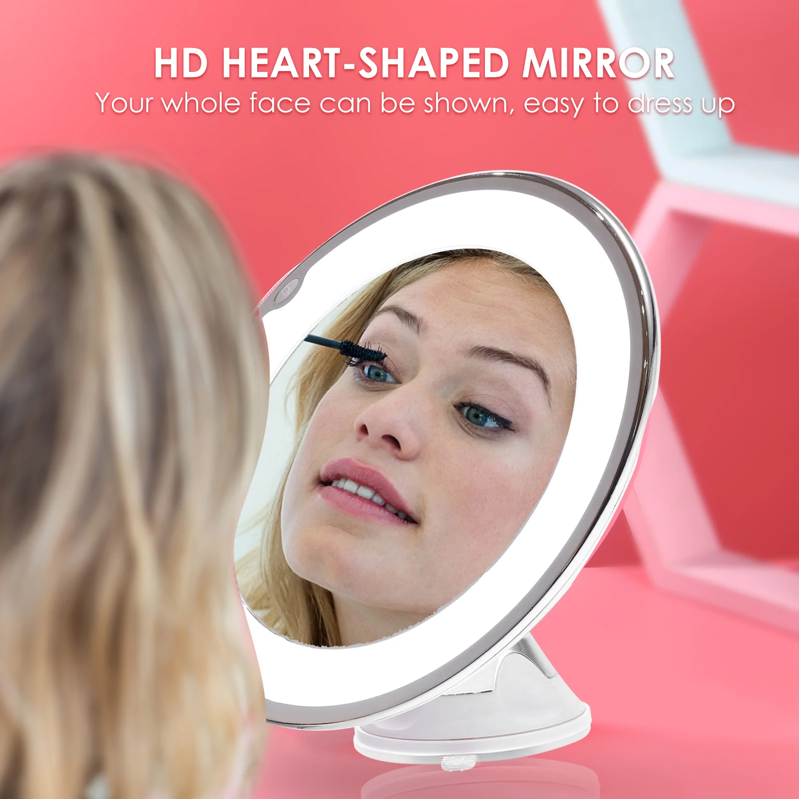 10 Vanity Mirror Magnifying Bathroom Mirrors Makeup Cosmetics with Suction Vintage Tabletop