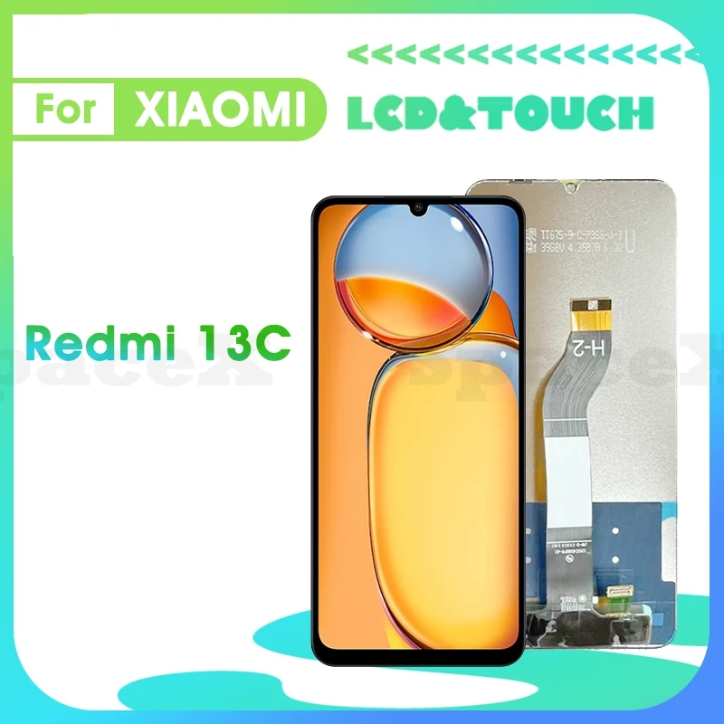 

Redmi13C 6.74"Original For Xiaomi Redmi13C LCD Display Touch Digitizer Assembly Replacement Parts Phone Screen Redmi 13C lcd