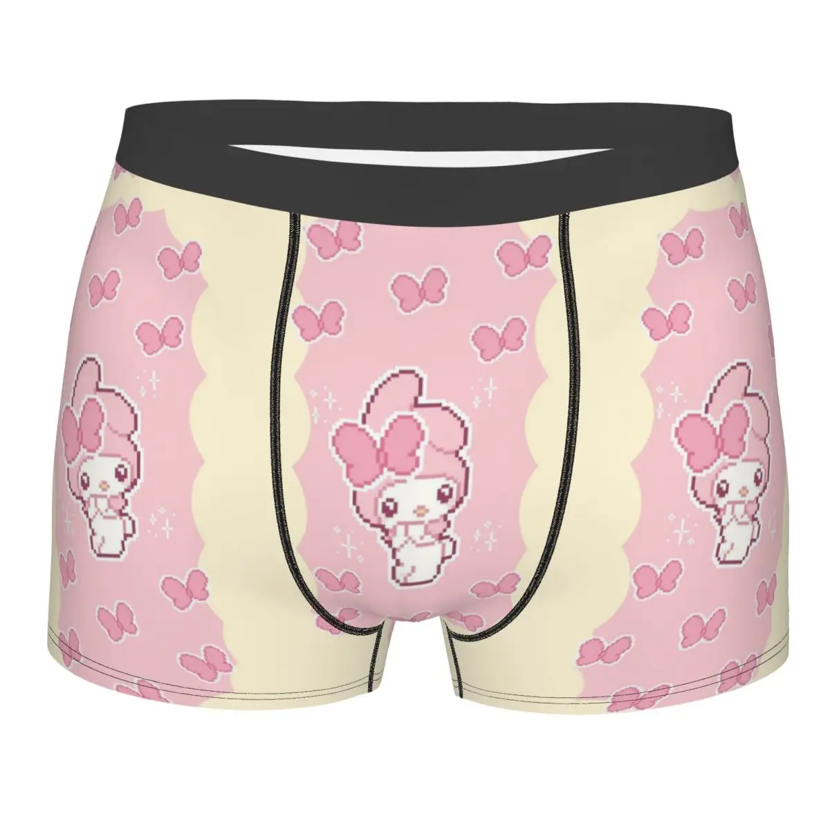 

Шорты-боксеры с героями мультфильмов на заказ для Homme, нижнее белье с 3D принтом, трусы, дышащие трусы