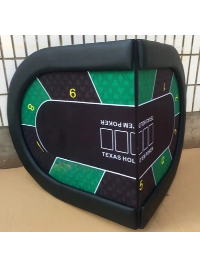 Lightweight One Person Can Pick up and Walk with Table Leg Portable Folding Texas Poker Table Top