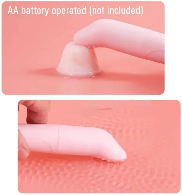 هزاز صغير يعمل ببطارية AAA - هزاز بوليمر رصاصة رقيق آمن للجسم - مدلك شخصي للبظر G Spot Ni