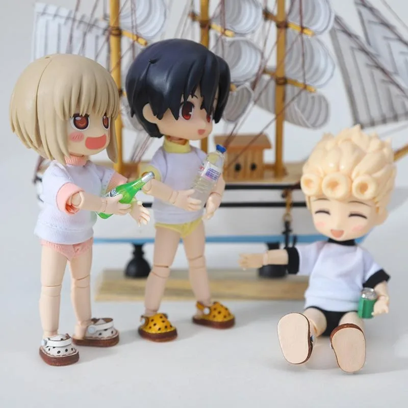 ob11 Molly uniform 1/12 bjd babykleertjes gsc klei figuur academie feng shui kostuum poppenkleertjes set