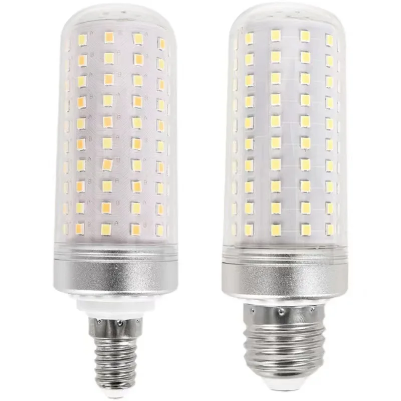 1PC E27 E14 30w 40w LED Corn Lamp Bubble Light  3000K Natural White  4000K 6000K CCT Dual Color Bulb Crystal Wall Pendant Light