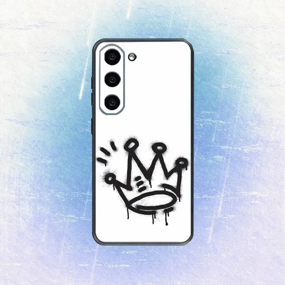 C-Cool cute G-Graffiti  Phone Case For Samsung Galaxy A73,A72,A71,A70,A53,A52,A51,Others Soft Black Cover