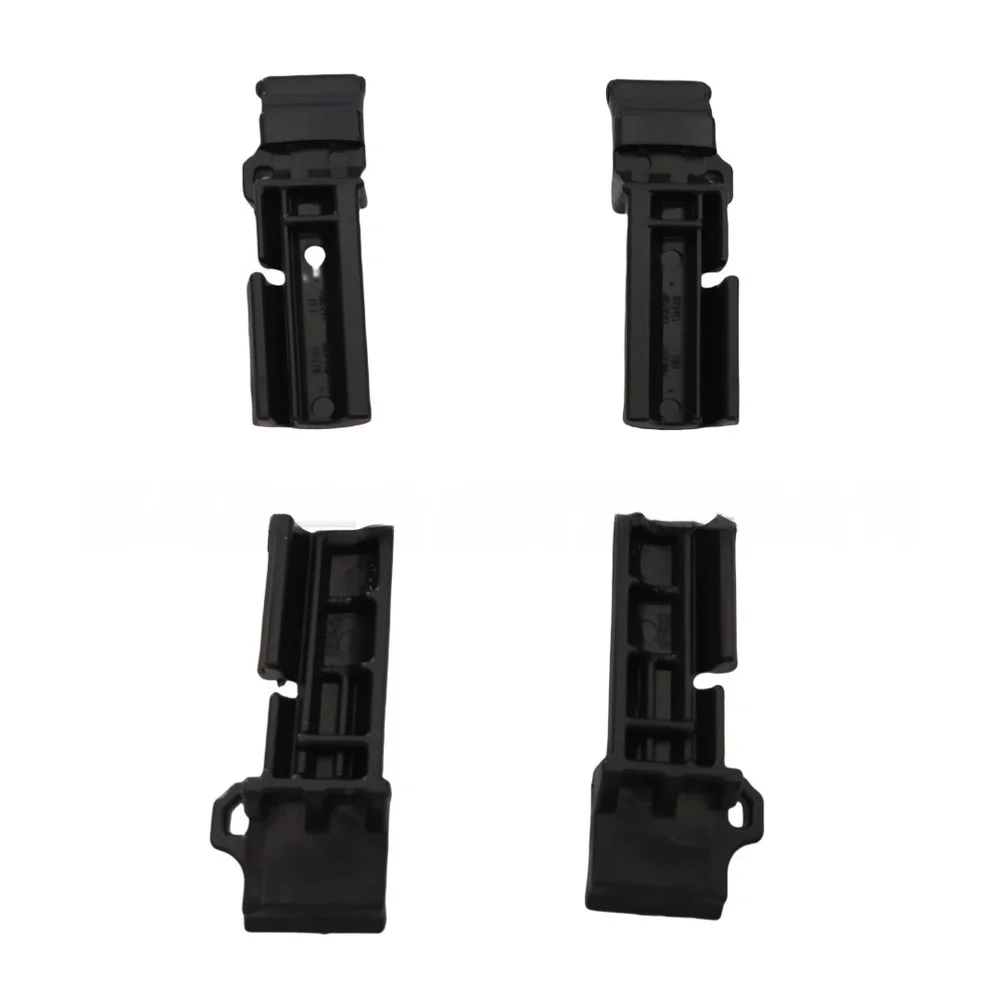 Vehicle Shade Fastener Sunshade Slider Black Finish Long-lasting Performance Resilient Abs Material Lightweight Design