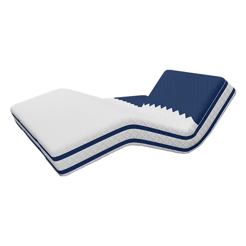 

Soft hardness adjustable mattress intelligent electric bed, left and right partition split massage lifting