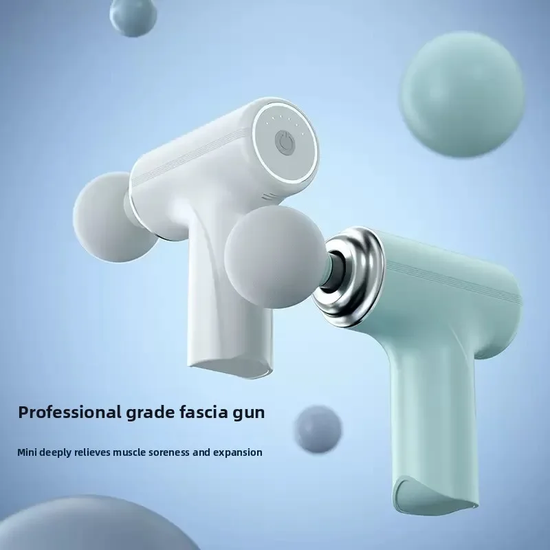 

Home fascia gun muscle relaxation cervical massager intelligent high frequency massage stick mini fitness fascia instrument