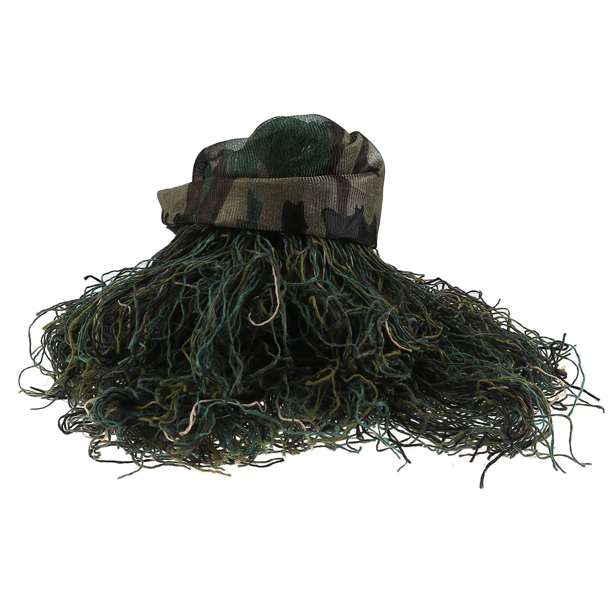 

Hunting Camouflage Cap Adjustable Draw Cord One Size Fits All Outdoor Sports Climbing Cs Game Turkey Ground Blind Hat