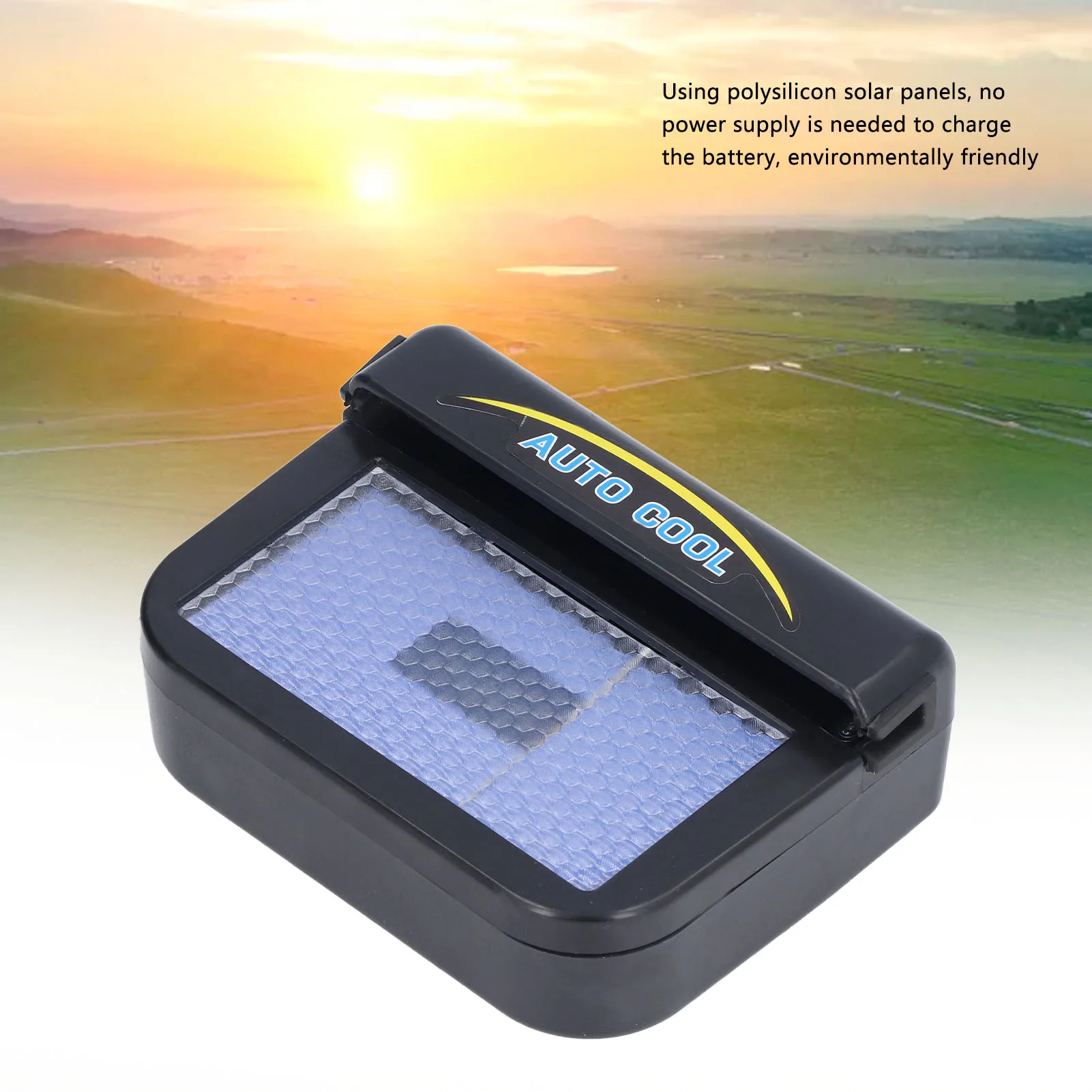 Car Cooling Fan Car Exhaust Fan Solar Powered Environmentally Friendly Energy Saving Easy Installation Automobile Ventilator