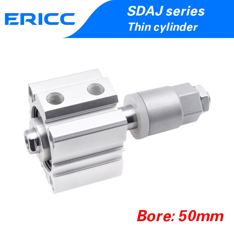 

Регулируемый цилиндр SDAJ диаметром 50 мм X 5/10/20/30/40/50/-5-SB Компактный цилиндр airatc, размер