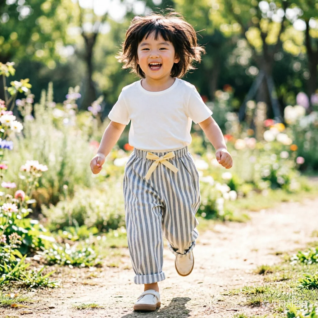 

Children's Stripe Pants for Summer Boys Trousers