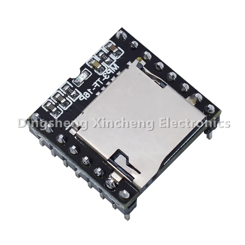 1pcs Mini MP3 Player Module TF Card U Disk Mini MP3 Player Audio Voice Module Board For Arduino UNO DF Play MP3-TF-16P Wholesale