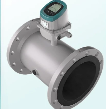 Electromagnetic flowmeter sensor integrated split installation