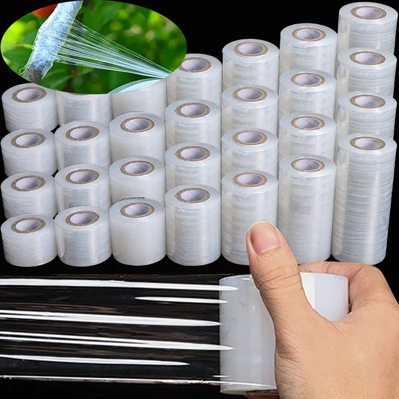 Self-adhesive PE Grafting Tape Film Stretchable Garden Tree Plants Seedlings Vine Tomato Grafting Accessories Home Decor