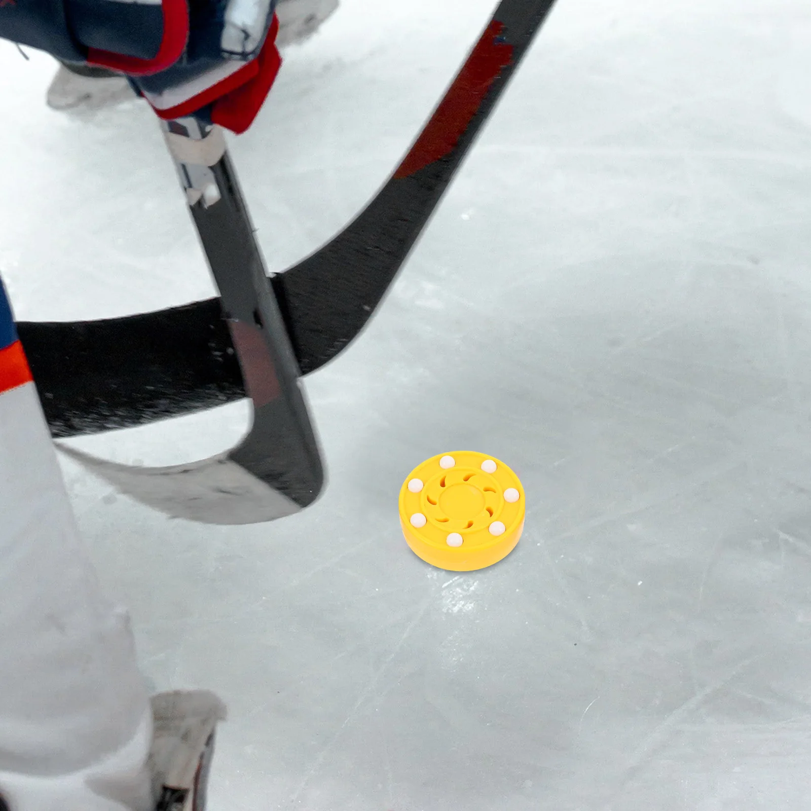 

3Pcs Hockey Pucks for Adults Professional Inline Training Puck Real Ice Hockey Size Ideal Driveway Practice Outdoor Sport