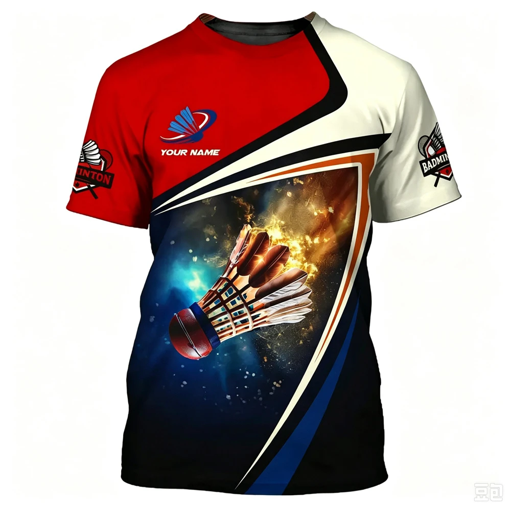 Kaos Olahraga Cetak Bulu Tangk - Badminton China ulasan dan harga